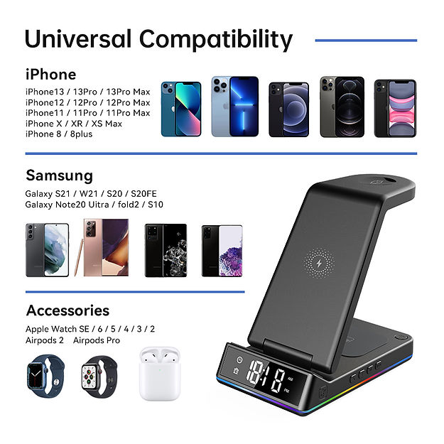 Tempus - 5 in 1 Wireless Charger